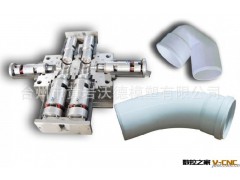 制造各类管件模具 排水管件注塑模具 直通 弯通 三通 黄岩模具厂图3