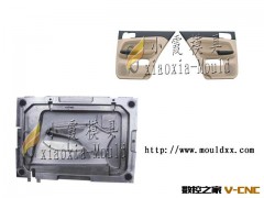 塑料车架模具 注塑护杠模具 注射模具图2