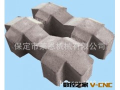 井字植草砖模具 河北省最好的彩砖塑料模具厂 250*190*80mm图2