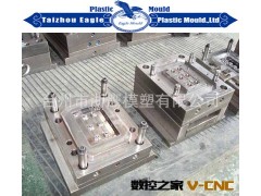台州黄岩模具专业定制与加工塑料电池箱模具，蓄电池箱模具图2