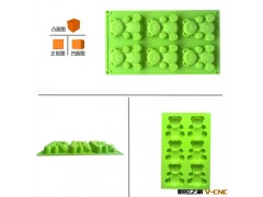 DIY/手工皂6连小熊模具/硅胶模具图2