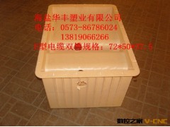 电缆槽塑料模具,高速公路铁路水沟排水槽、流水槽塑料模盒图3