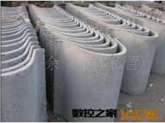 提供各种规格U型槽模具加工用于混凝土水渠浇注图2