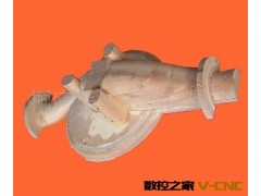 供应实样轴流叶片 翻砂铸造木模图2