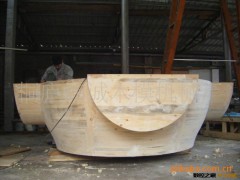 木模 大型水电项目铸造木模图2