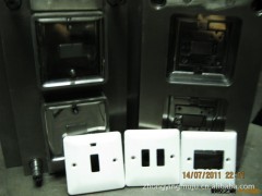 开关模具 墙壁开关模具 塑料模具 胶木面板 胶木模具图2