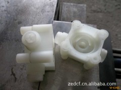饮水机电磁阀阀座模具 两端快接 侧面混合比内螺纹调节图2