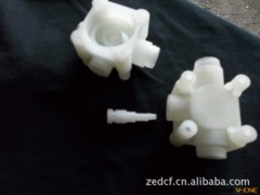 饮水机电磁阀阀座模具 两端快接 侧面混合比内螺纹调节图3