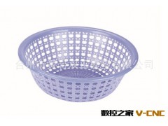 水果篮模具制造 蔬菜篮子洗菜洗米篮 厨房日用品塑料模价格实惠图3