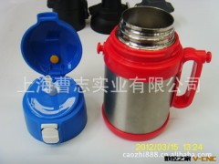 保温杯塑料盖模具及注塑成型产品图3