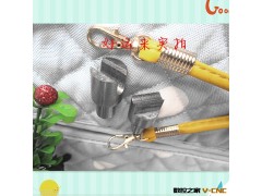 箱包厂皮具厂钉扣机五金模具 绳索扣模具  来扣来样绳订做图2
