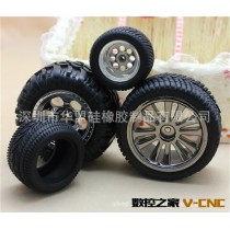 生产硅胶轮胎 模型越野小汽车轮胎 硅胶制品 硅橡胶模具厂