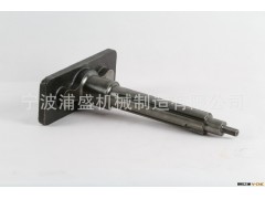 PS-F25 铁路交通轨道配件 轨道紧固压块锻造加工 铁轨挡板加工图2