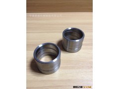 数控车床加工件|20#钢不锈钢零配件机加工|管套数控车车加工图2