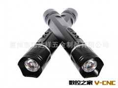 厂家供应电子巡更手电筒外壳加工 铝合金手电筒加工图3