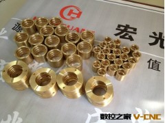 （铜套，厂家直销，含材质单）黄铜套，铸造耐磨锡青铜套图2