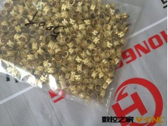 铜螺母加工,铜螺母滚花注塑铜螺母厂家图2