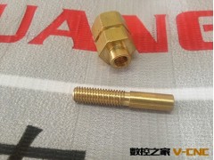 优质长铜轴 高精度连接器图3