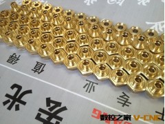 螺纹铜接头，铜接头定做，非标铜接头图2