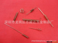 厂家生产各种螺旋天线 信号弹簧 天线弹簧 铜线加工 433弹簧图2