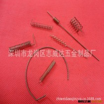 厂家生产各种螺旋天线 信号弹簧 天线弹簧 铜线加工 433弹簧