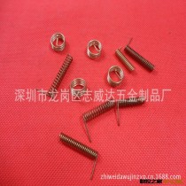 生产各种压簧 接收信号弹簧 铜线弹簧 来图来样订做  量大从优