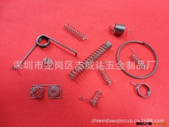 生产各种压簧 扭簧 拉簧 弹簧 异形弹簧 来图来样订做  量大从优图3