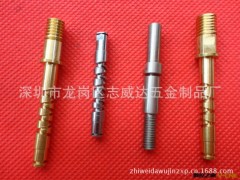 不锈钢加工 电脑床件 CNC数控车床件 走心机加工 反复轴  加工周图2