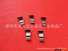 铁片 固定件 弹片 插片 虫牙件加工 不锈钢 锰钢片 厂家直销图2