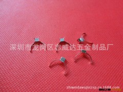 冲压件加工 五金弹片 锅仔片 五金电池扣 电池片 弹片 导电电池片图3
