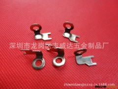 冲压件加工 电子弹片冲压件 手机弹片，插片，不锈钢垫片图2