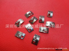 冲压件加工 五金弹片 不锈钢弹簧片  镀锌五金冲压件图3