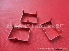 冲压件加工 五金弹片 不锈钢弹簧片 铁片 固定件 弹片图2