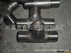 专业生产及销售不锈钢三通螺纹接头,不锈钢双头螺纹接头图3