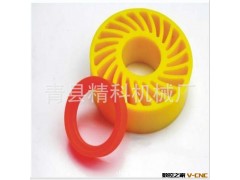 聚氨酯压纸轮，蓝色聚氨酯压纸轮，压纸轮图3