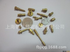 铜接头加工 上海铜接头加工  黄铜电子小配件机加工图3