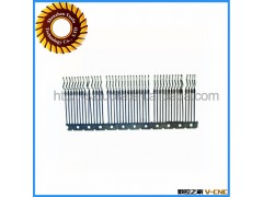 提供精密五金冲压 理疗线用五金连续端子 外壳端子图2