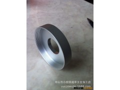CNC数控车床对外加工灯饰配件 LED铝合金外壳 散热器图2