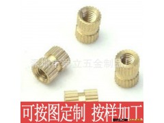 M5滚花铜螺母/304不锈钢六角螺母/非标五金件/四方螺母加工图3