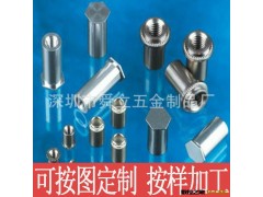 家具五金配件/非标电子五金零件/非标螺丝螺杆加工/定做不锈钢件图2