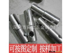 6061铝件加工/铝螺丝订做/铝杆非标配件定制加工/数控车加工图2