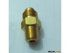 供应生产铜非标车件连接件紧固件铜螺杆六角铜螺柱厂家批发图2