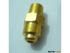 供应生产铜非标车件连接件紧固件铜螺杆六角铜螺柱厂家批发图3