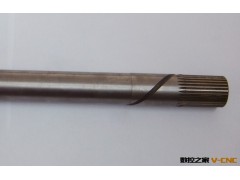 供应花键轴加工 加工花键轴 车床配件标花键轴来图来样加工订做图2