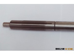 供应花键轴加工 加工花键轴 车床配件标花键轴来图来样加工订做图3