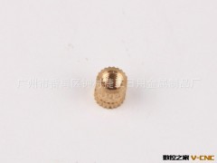 长期供应 非标螺母车削加工 非标黄铜防盗螺母加工图3