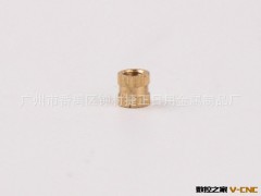 长期供应 非标螺母车削加工 非标黄铜防盗螺母加工图2