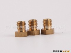 批发供应 非标铜螺母加工 优质精密非标防盗螺母加工图2