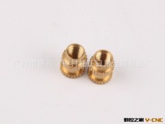 强力推荐 黄铜非标螺丝螺母加工 非标防松螺母加工图2