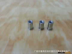 半通孔铁镀锌压铆六角螺母图2